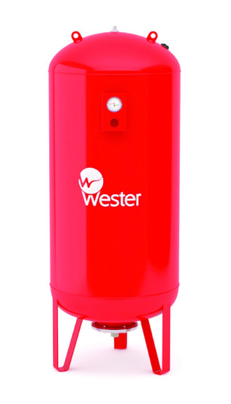 Бак мембранный расширительный для отопления Wester WRV 1000